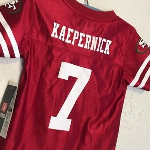 3T Toddler-NWT NEW Colin Kaepernick San Francisco 49ers Authentic NFL Jersey